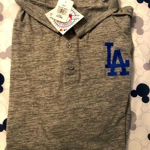 Men’s short sleeve LA Dodgers Polo